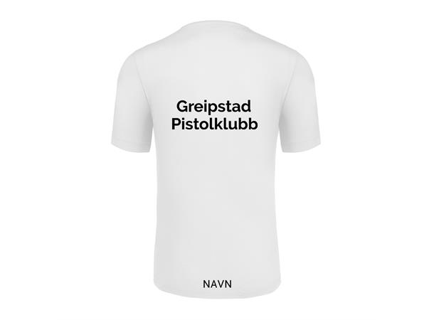 GreipstadPK Boost ECO WHT T-skjorte i 100% Bomull 