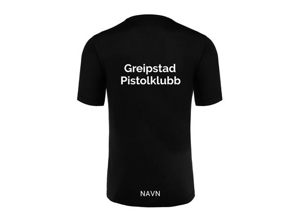 GreipstadPK Boost ECO BLK T-skjorte i 100% Bomull 