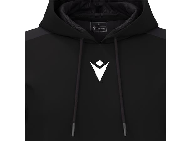 Horn Hooded Sweatshirt BLK XS Teknisk hettegenser - Unisex 