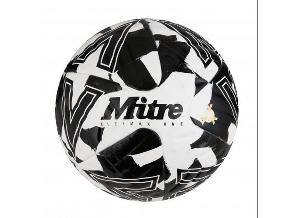 Mitre Ultimax One WHT/BLK 5 Mitres baselevel kampfotball 