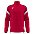 Hollow 1/4 zip RED/WHT XL Treningstopp - Unisex